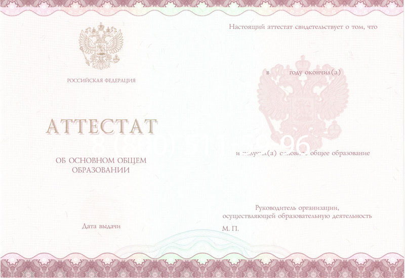 Купить Аттестат за 9 класс 2014-2024 года в Перми Купить Аттестат за 9 класс 2014-2024 года в Перми